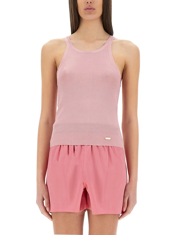 SILK KNIT TANK TOP