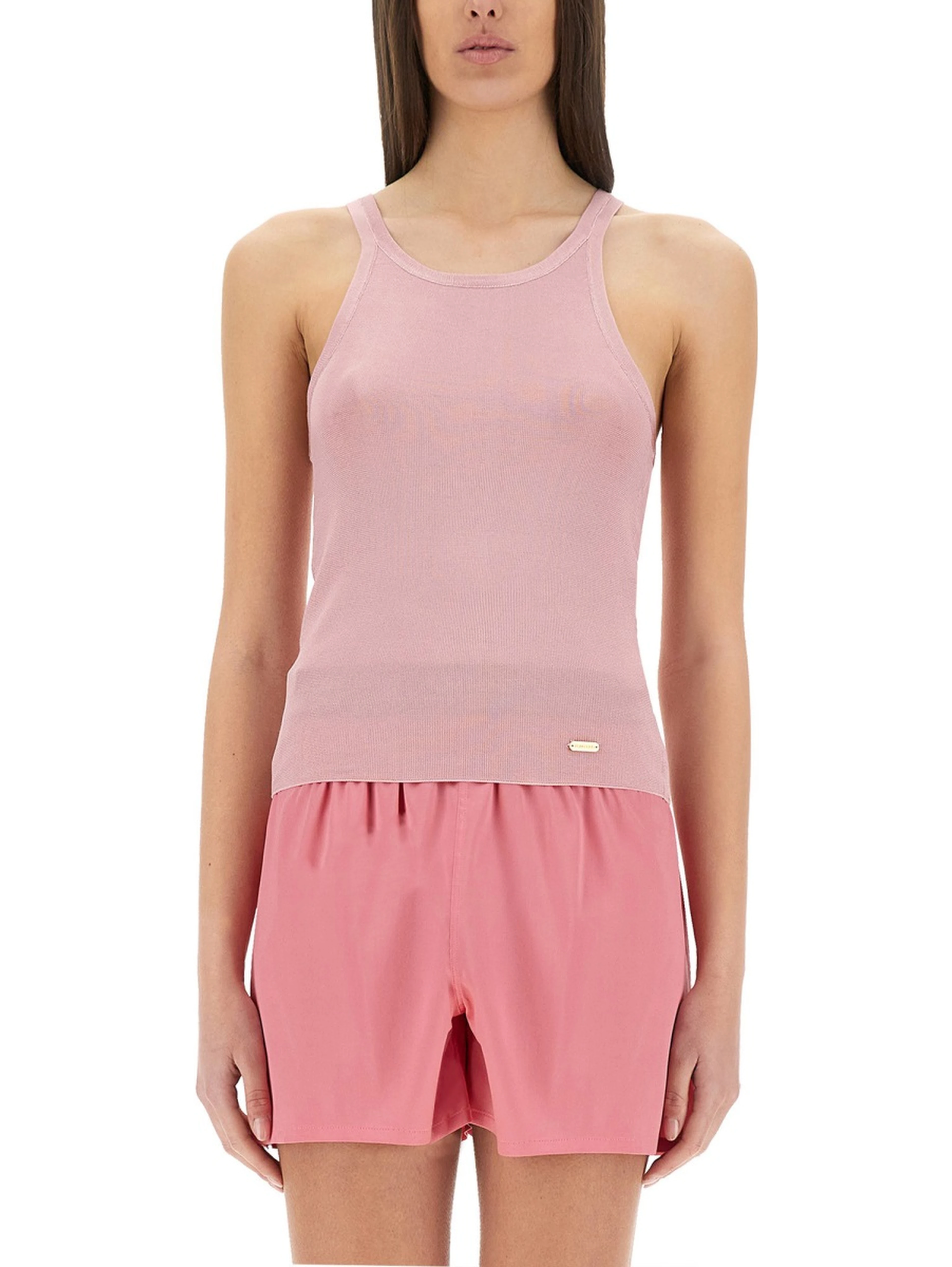SILK KNIT TANK TOP