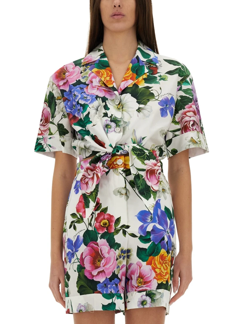 SHIRT WITH FLORAL PATTERN