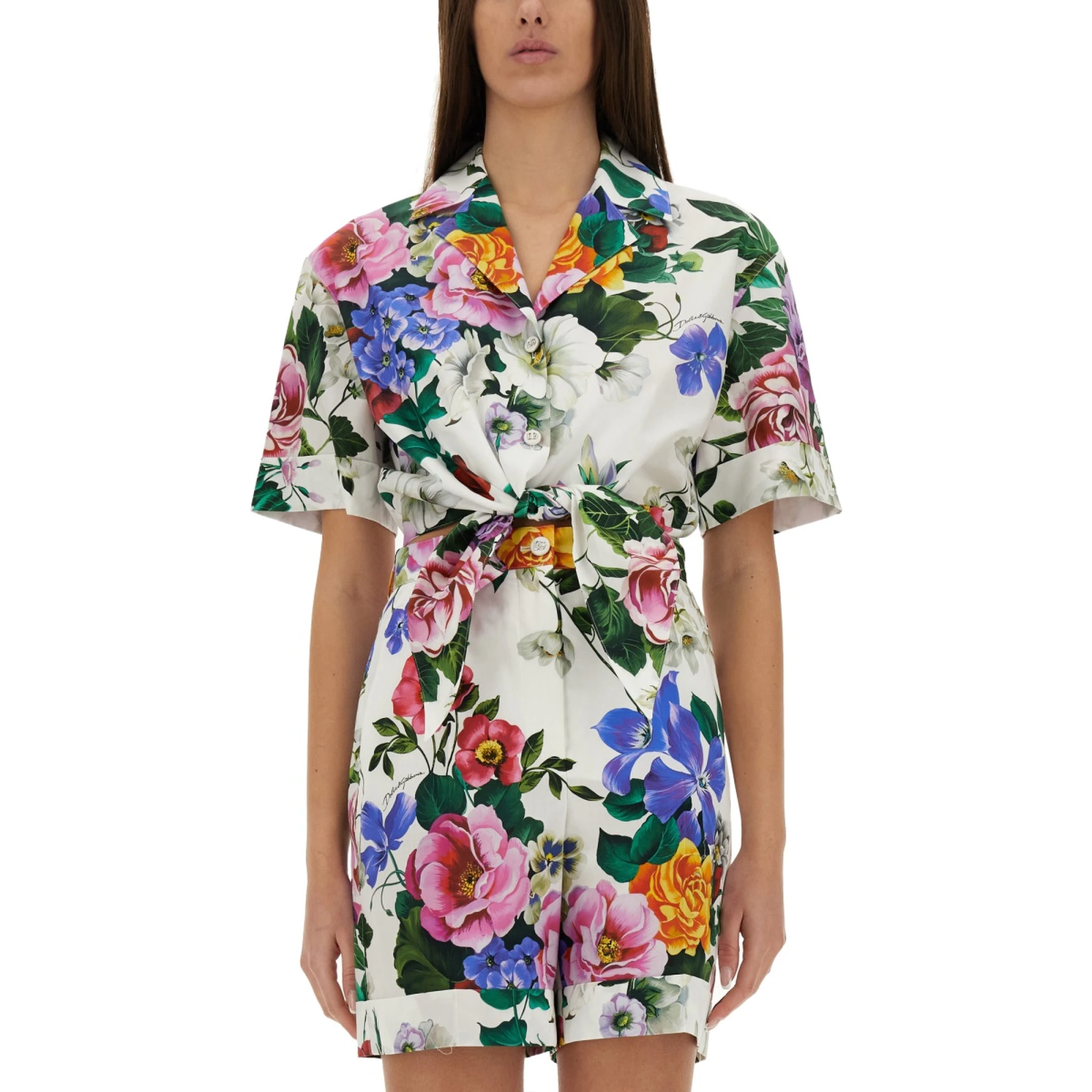 SHIRT WITH FLORAL PATTERN