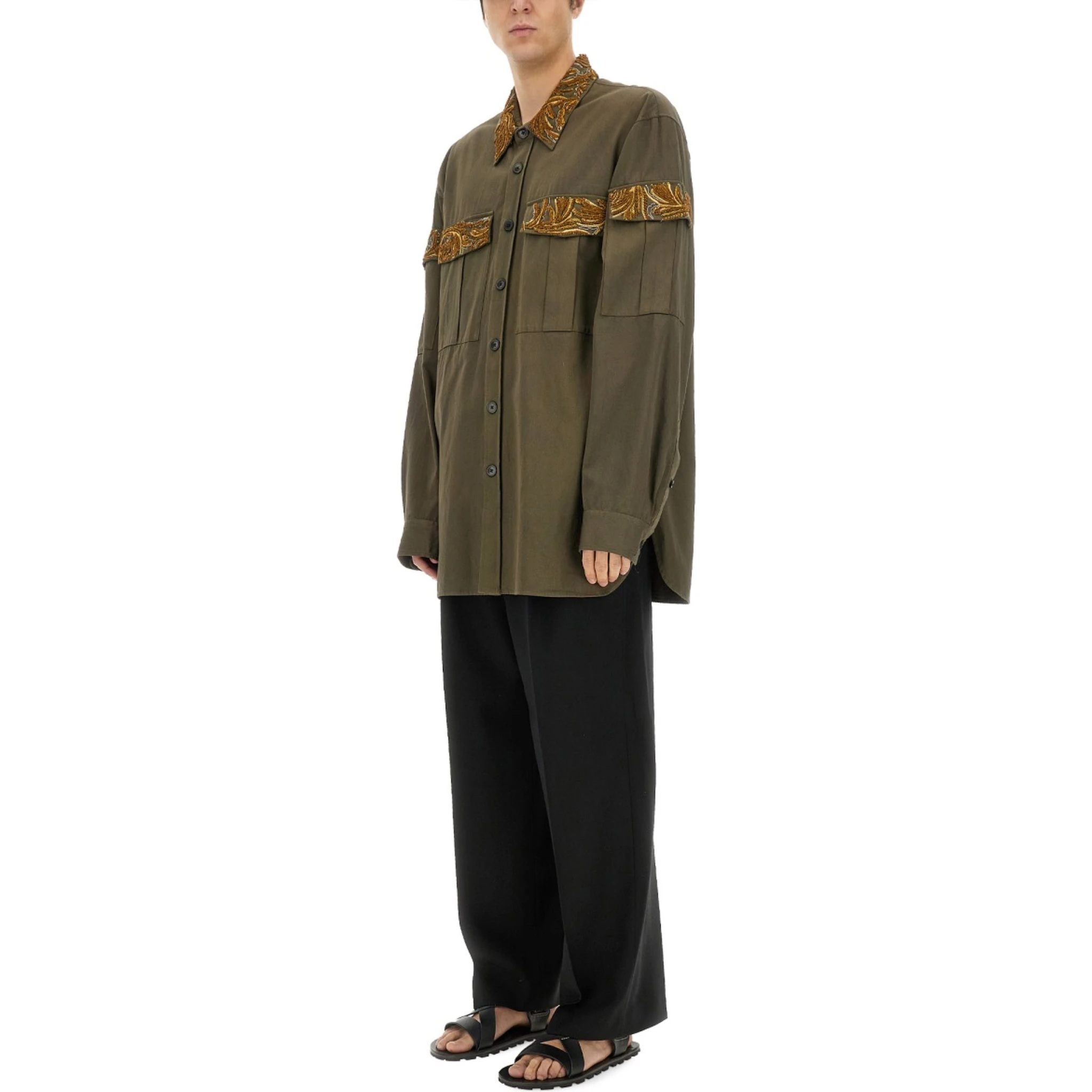 SHIRT WITH EMBROIDERY