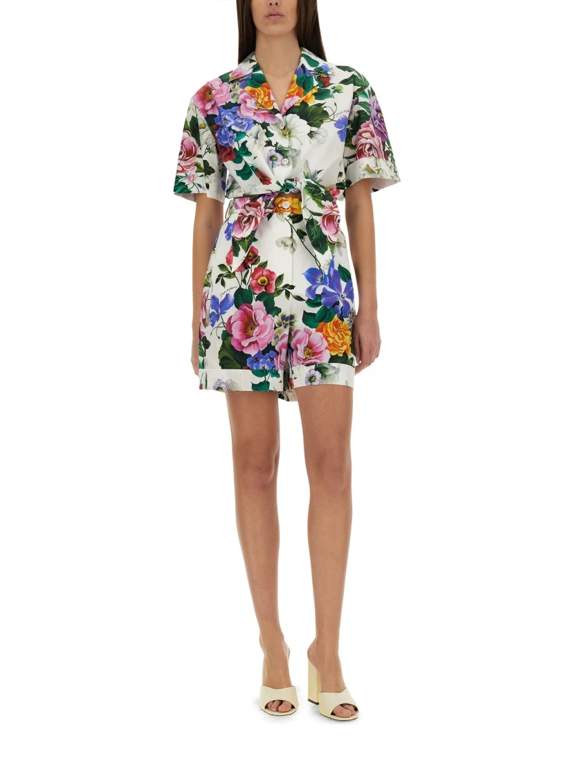 SHIRT WITH FLORAL PATTERN