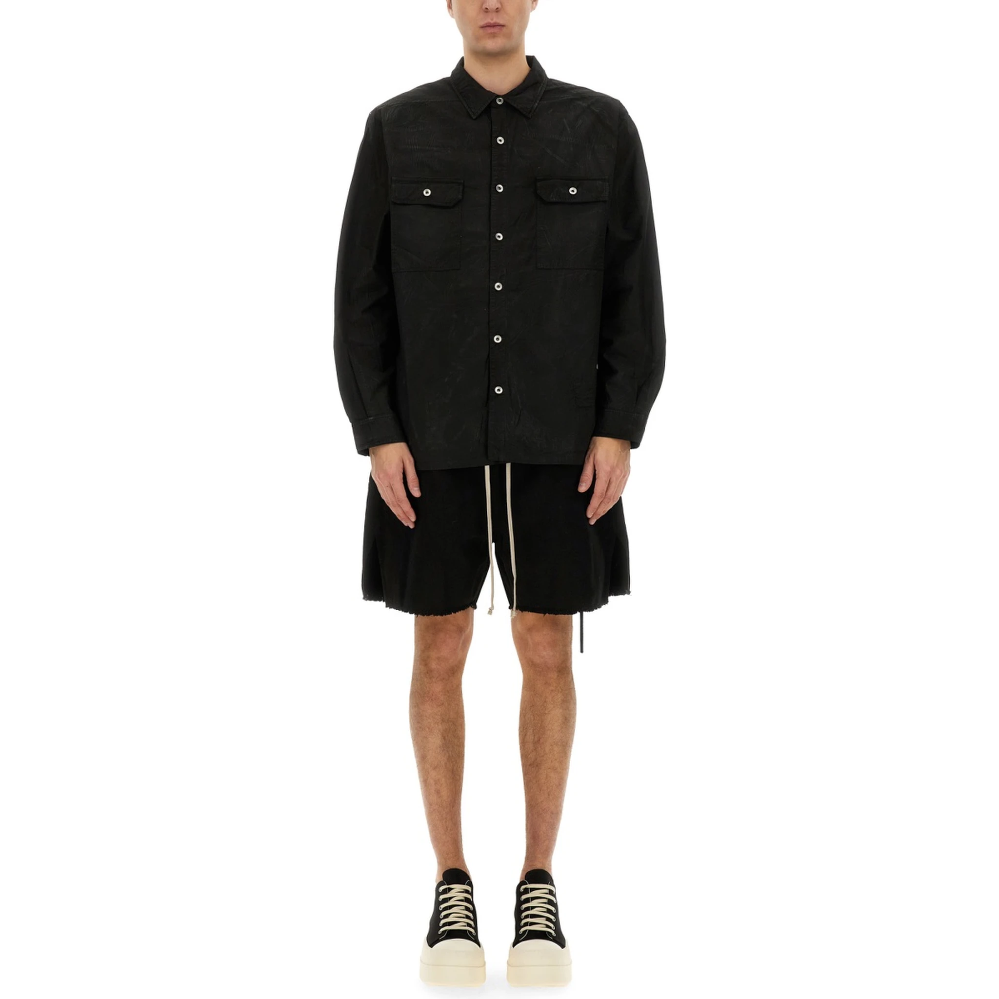 ZIPPERED BOXER SHORTS