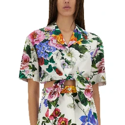 SHIRT WITH FLORAL PATTERN