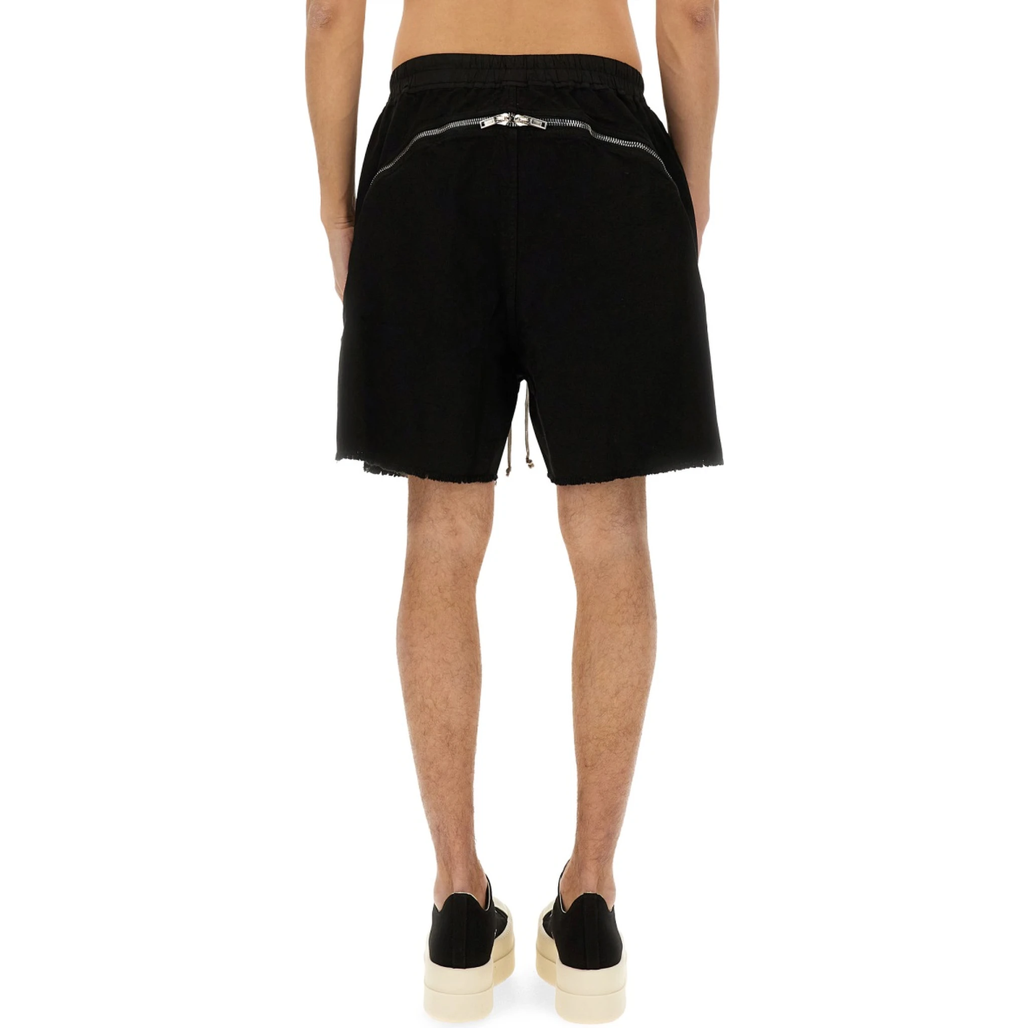 ZIPPERED BOXER SHORTS