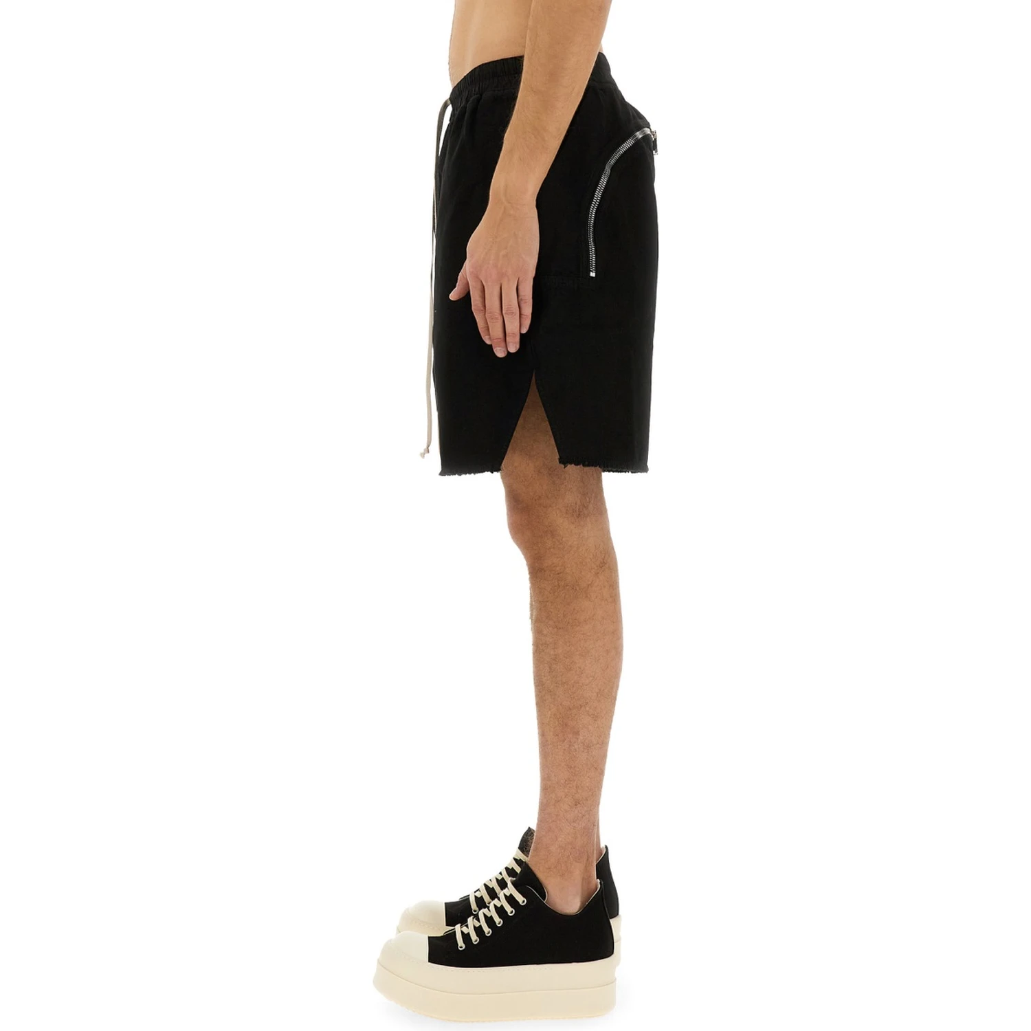 ZIPPERED BOXER SHORTS