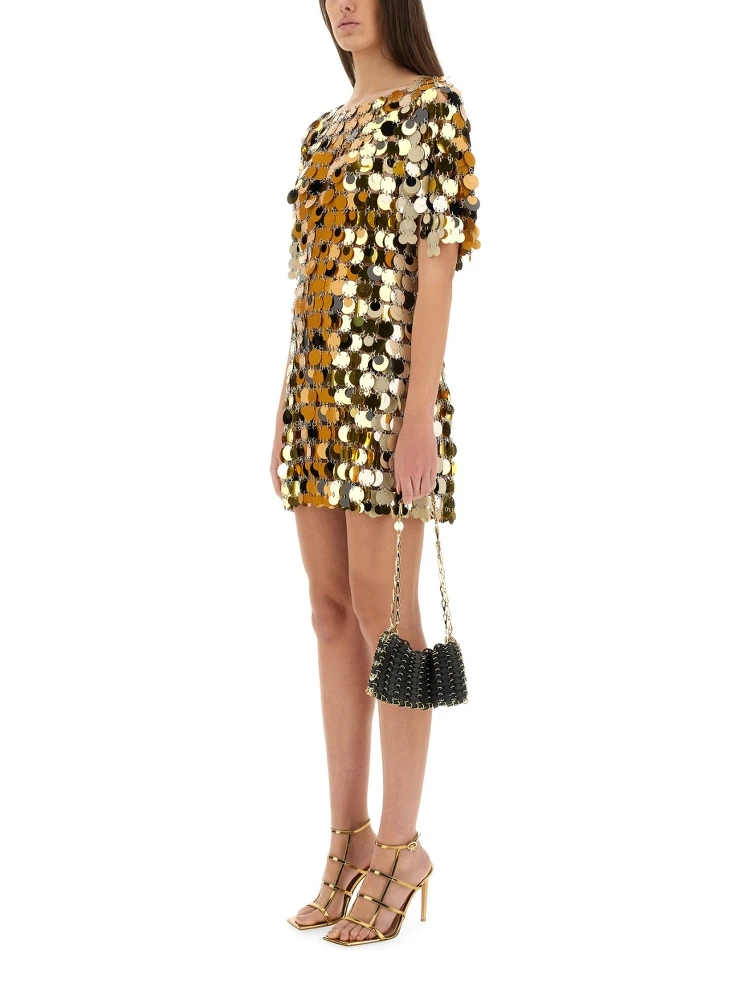 "SPARKLE DISCS" MINI DRESS alternative