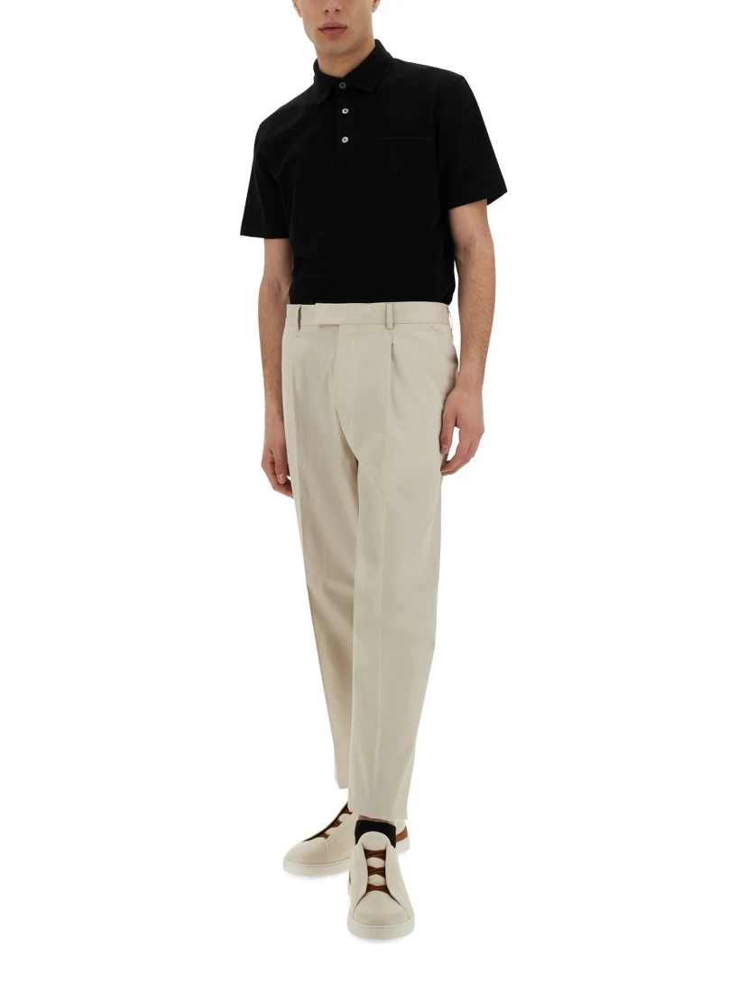 PANTS WITH PLEAT