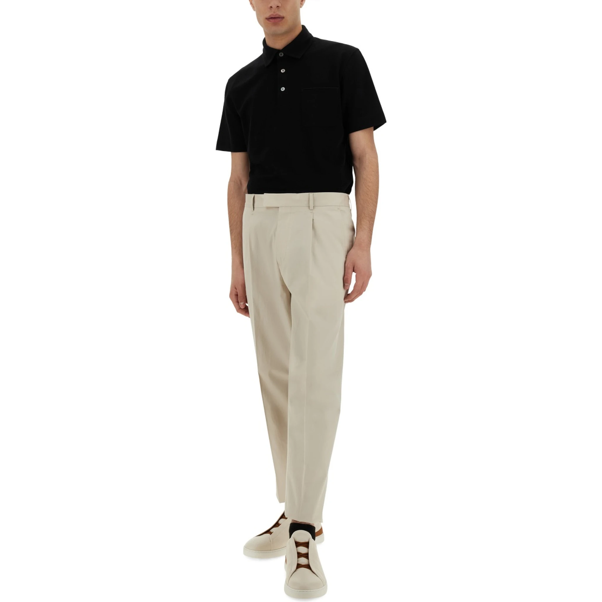 PANTS WITH PLEAT