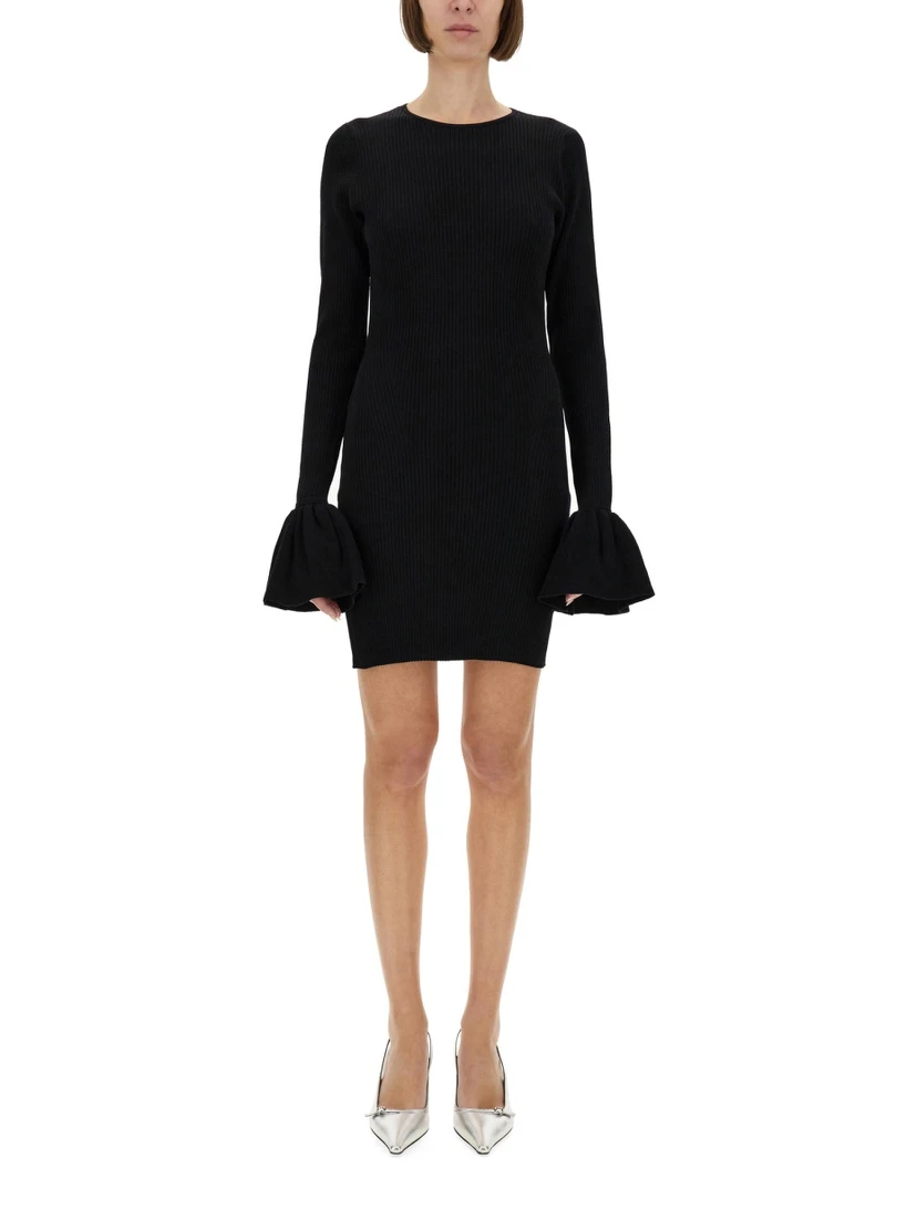 KNITTED MINI DRESS