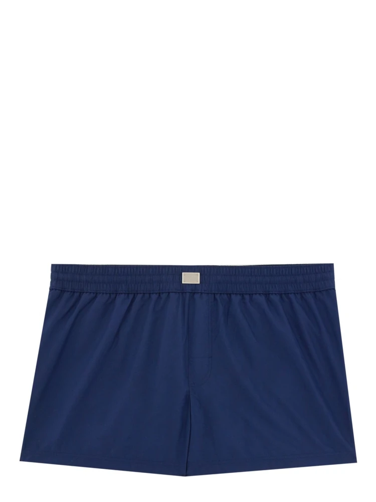 LOGO PLAQUE SWIMSUIT