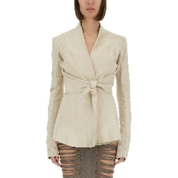 STRUCTURED LEATHER JACKET