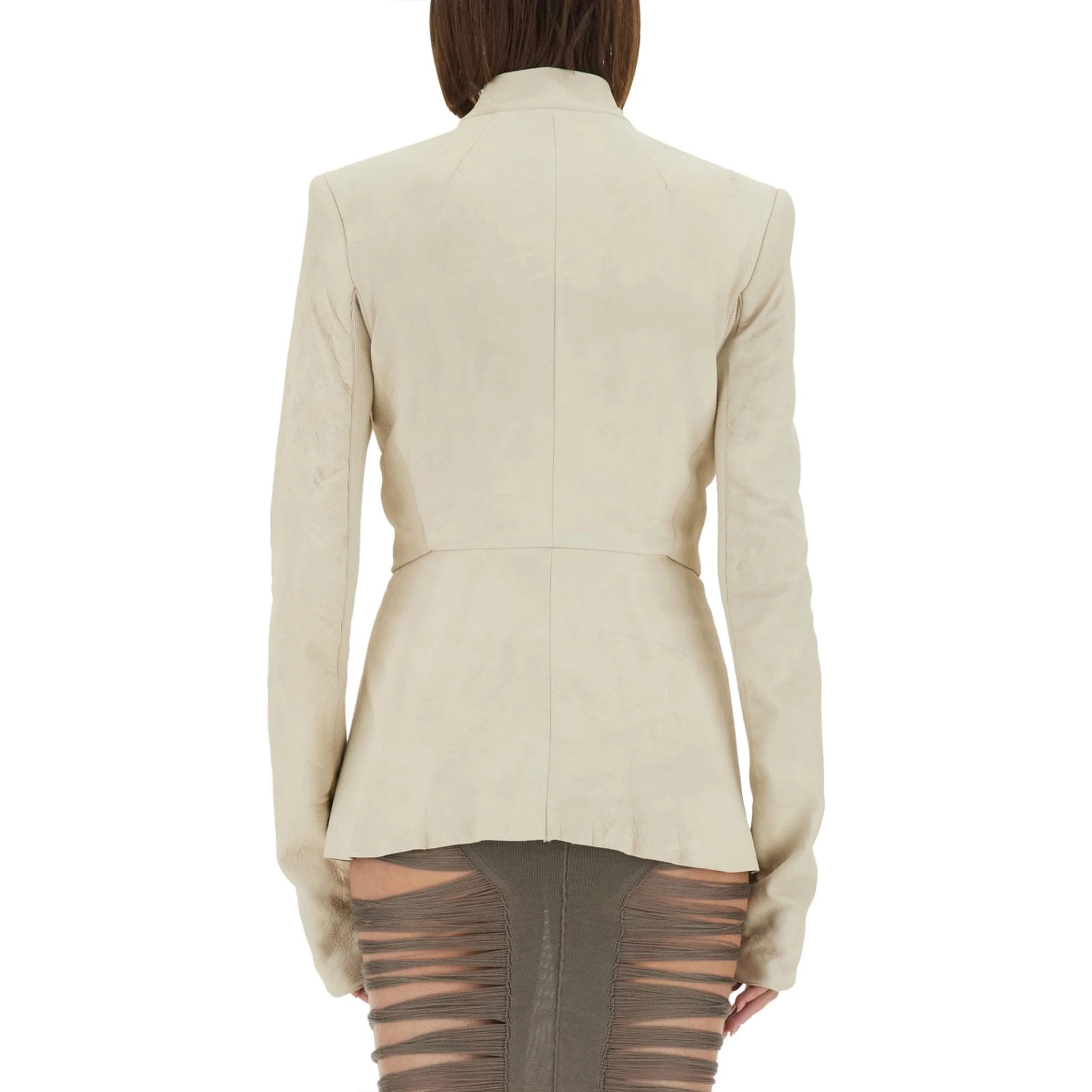 STRUCTURED LEATHER JACKET