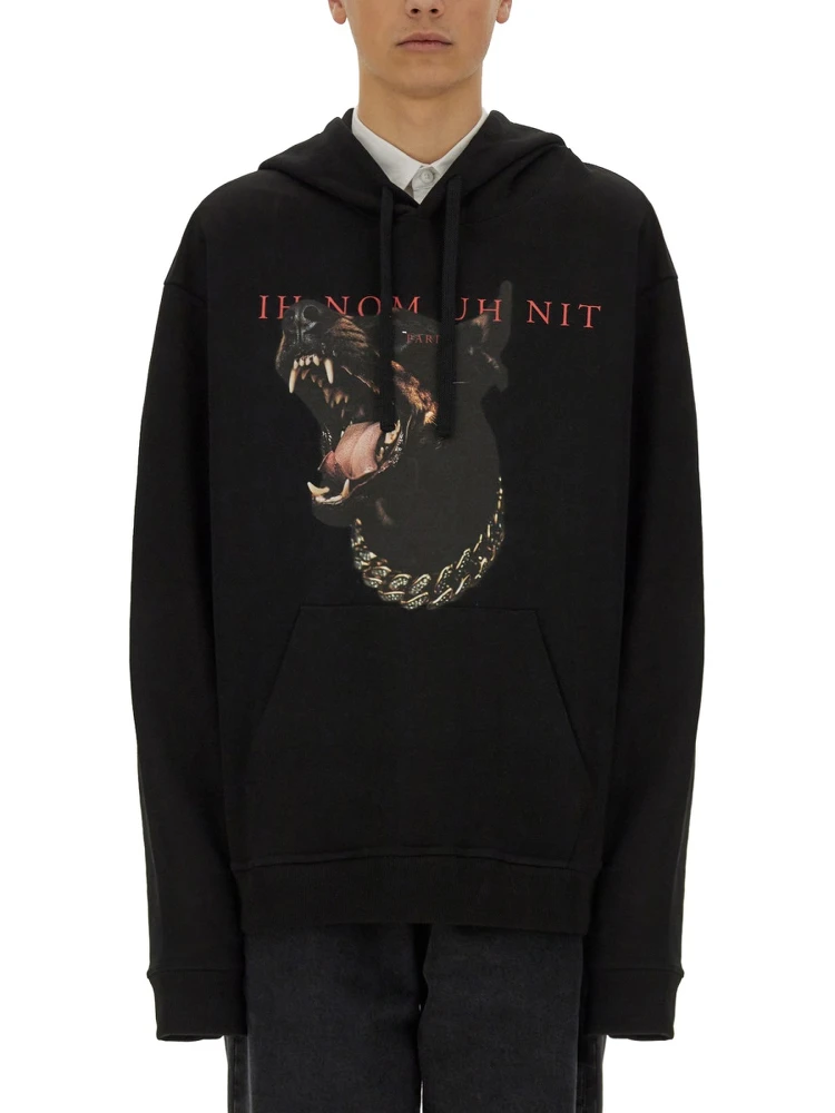 DOBERMANN PRINT SWEATSHIRT