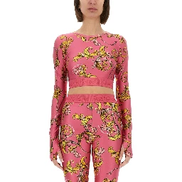 "OUTLINE BAROQUE" SHORT TOP