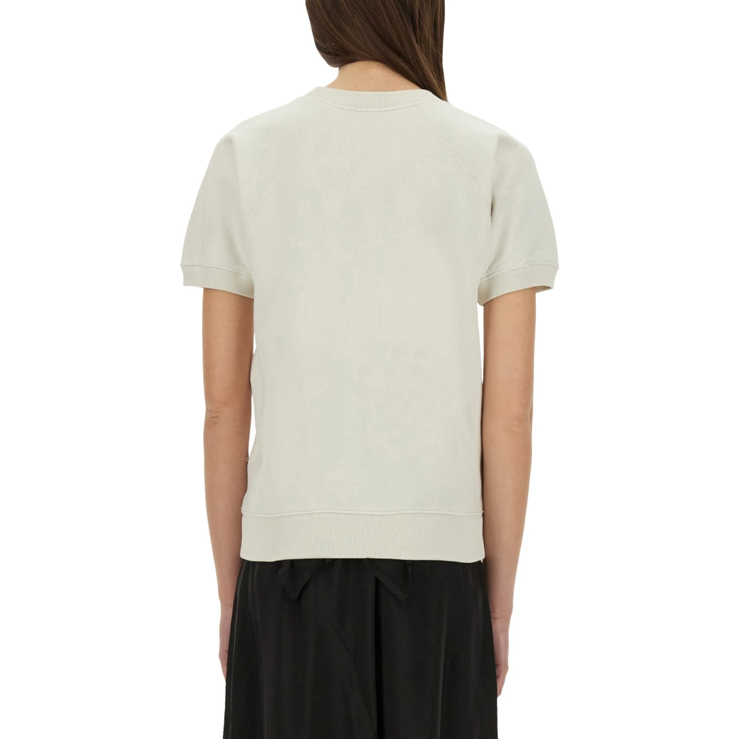 SHORT-SLEEVED SWEATSHIRT