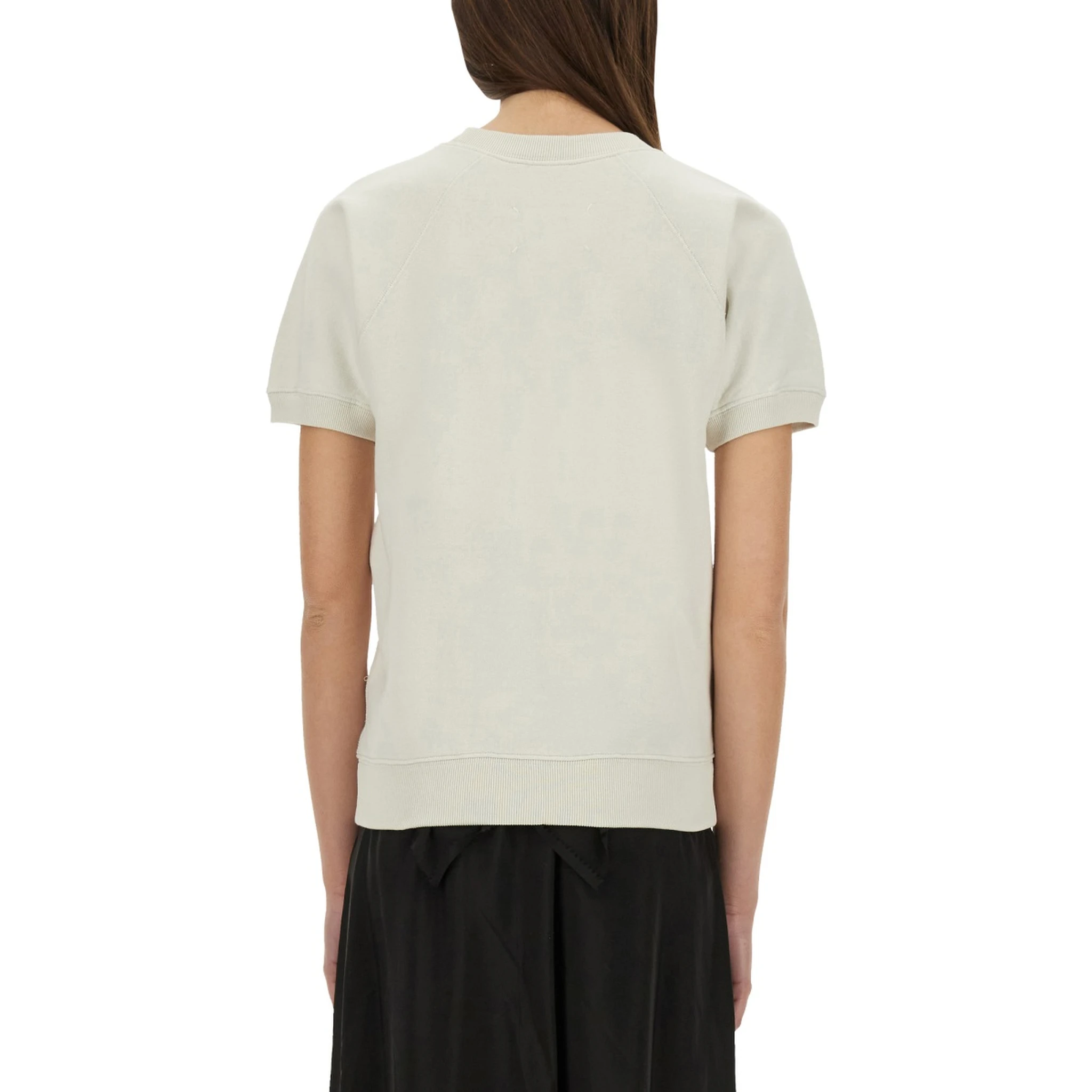 SHORT-SLEEVED SWEATSHIRT