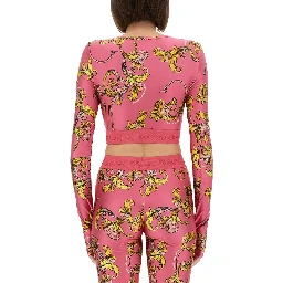"OUTLINE BAROQUE" SHORT TOP
