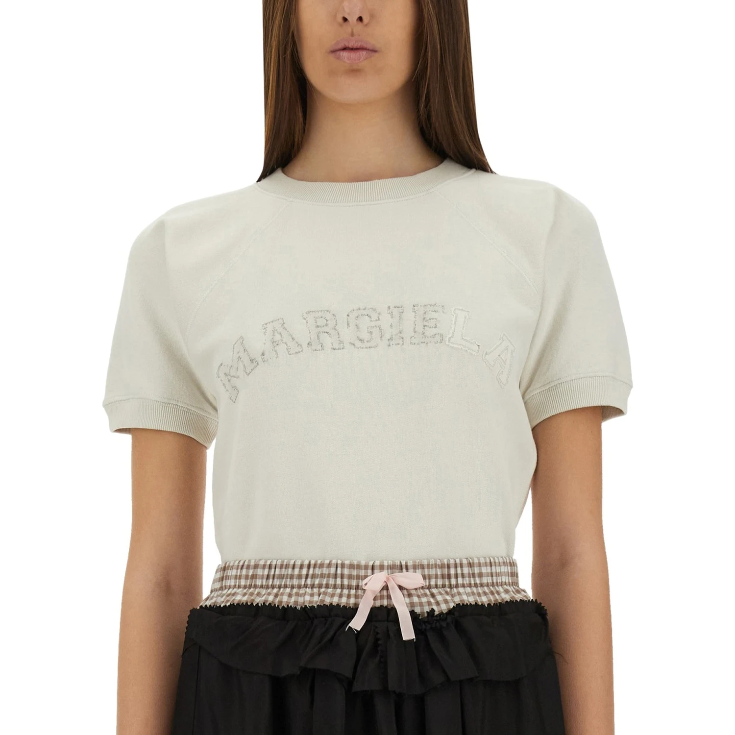 SHORT-SLEEVED SWEATSHIRT