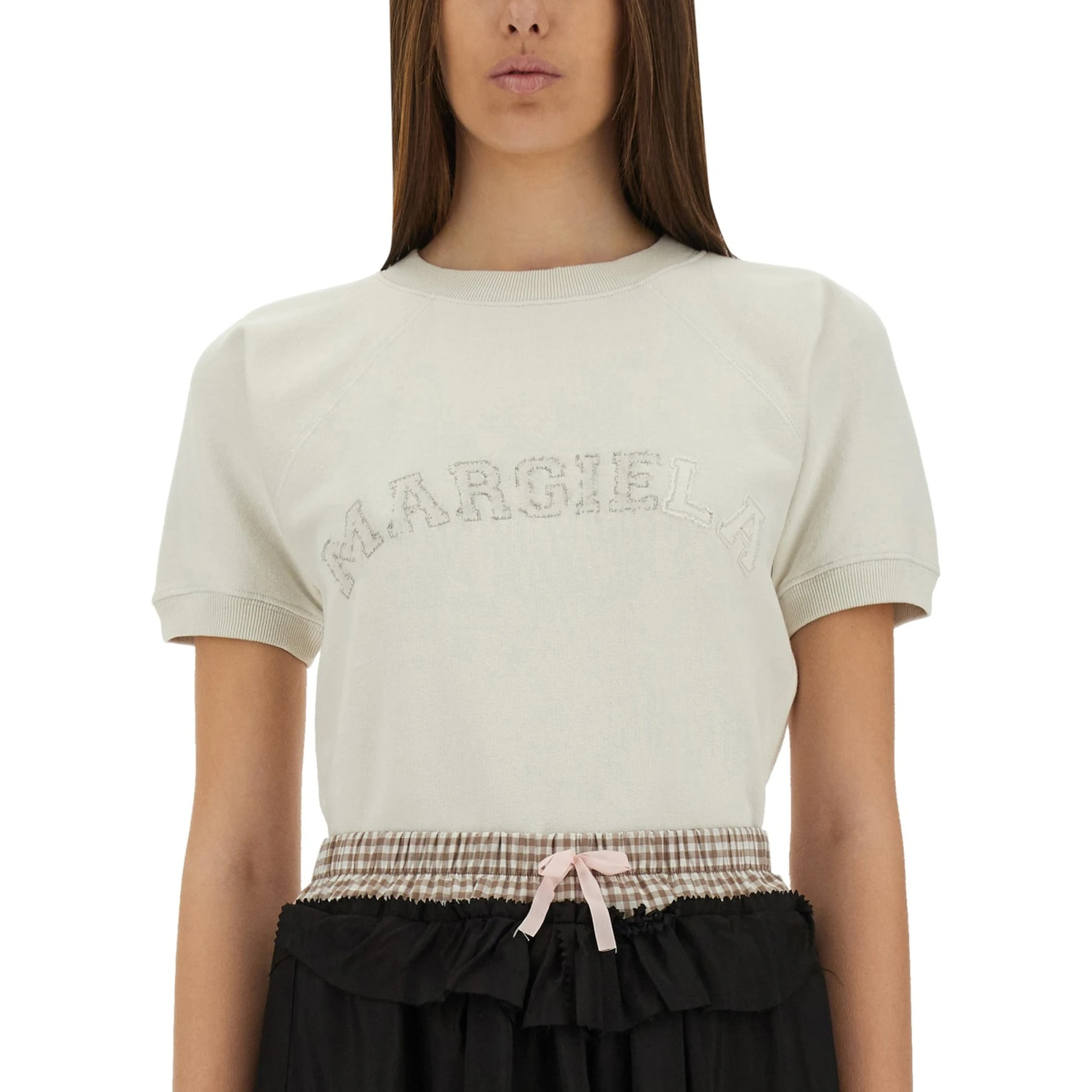 SHORT-SLEEVED SWEATSHIRT