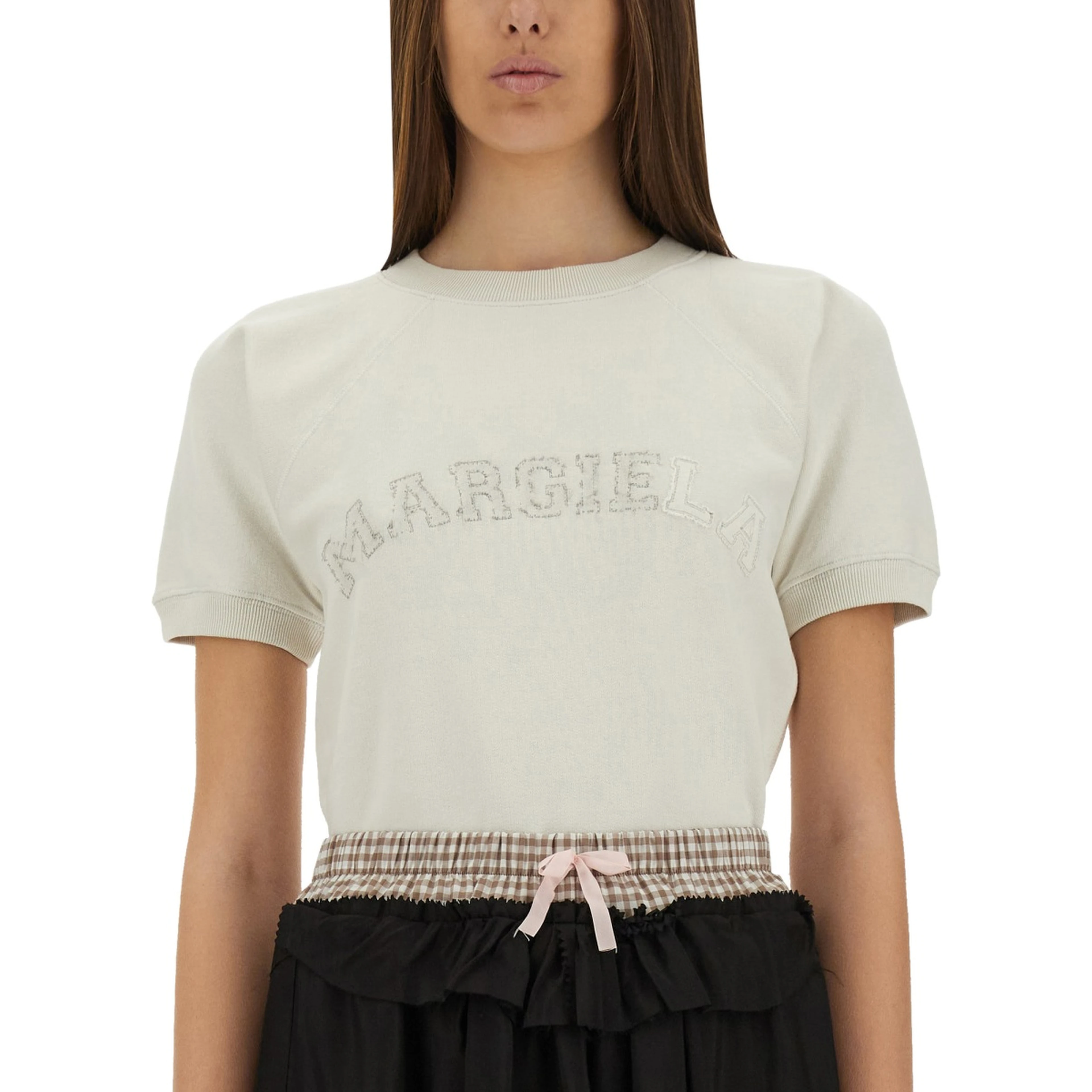 SHORT-SLEEVED SWEATSHIRT
