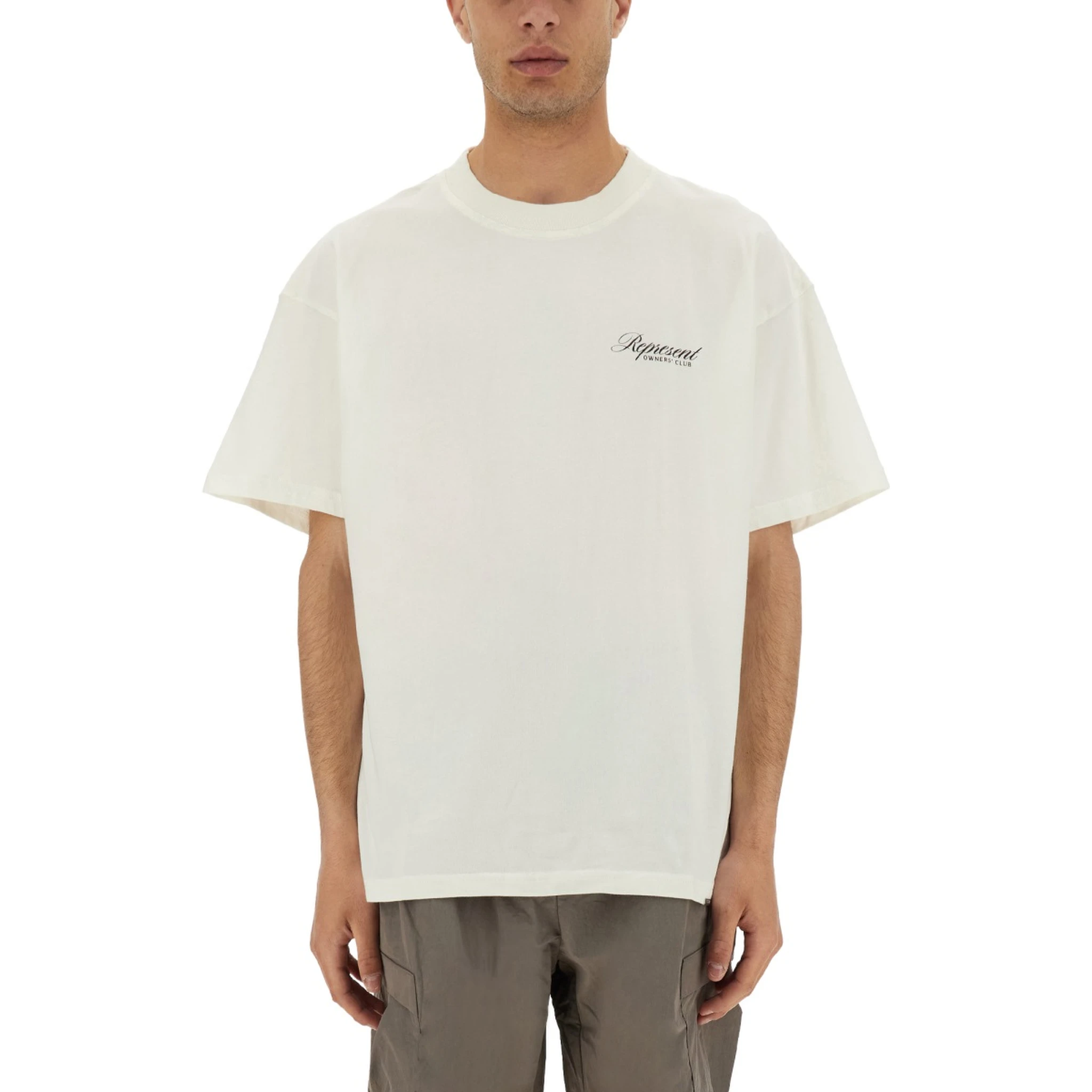 "REPRESENT OWNERS CLUB SCRIPT" T-SHIRT