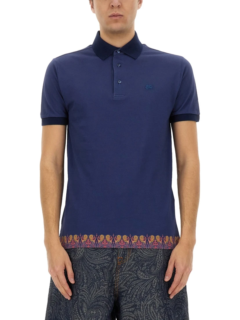 POLO SHIRT WITH PRINT