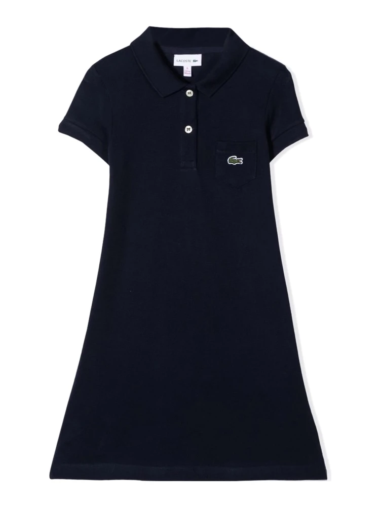 COTTON POLO SHIRT DRESS
