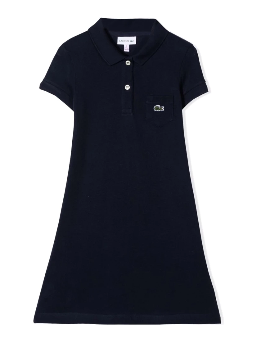 COTTON POLO SHIRT DRESS