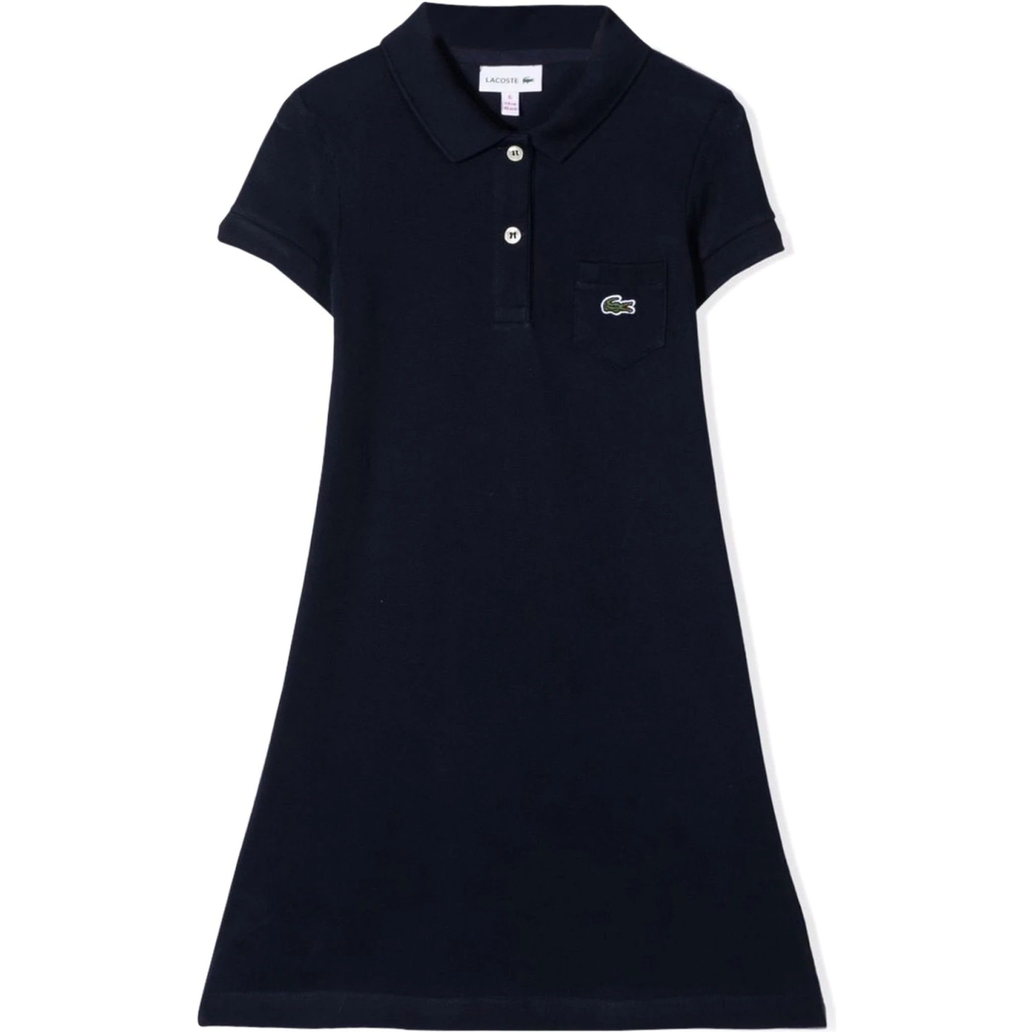COTTON POLO SHIRT DRESS