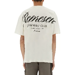 "REPRESENT OWNERS CLUB SCRIPT" T-SHIRT