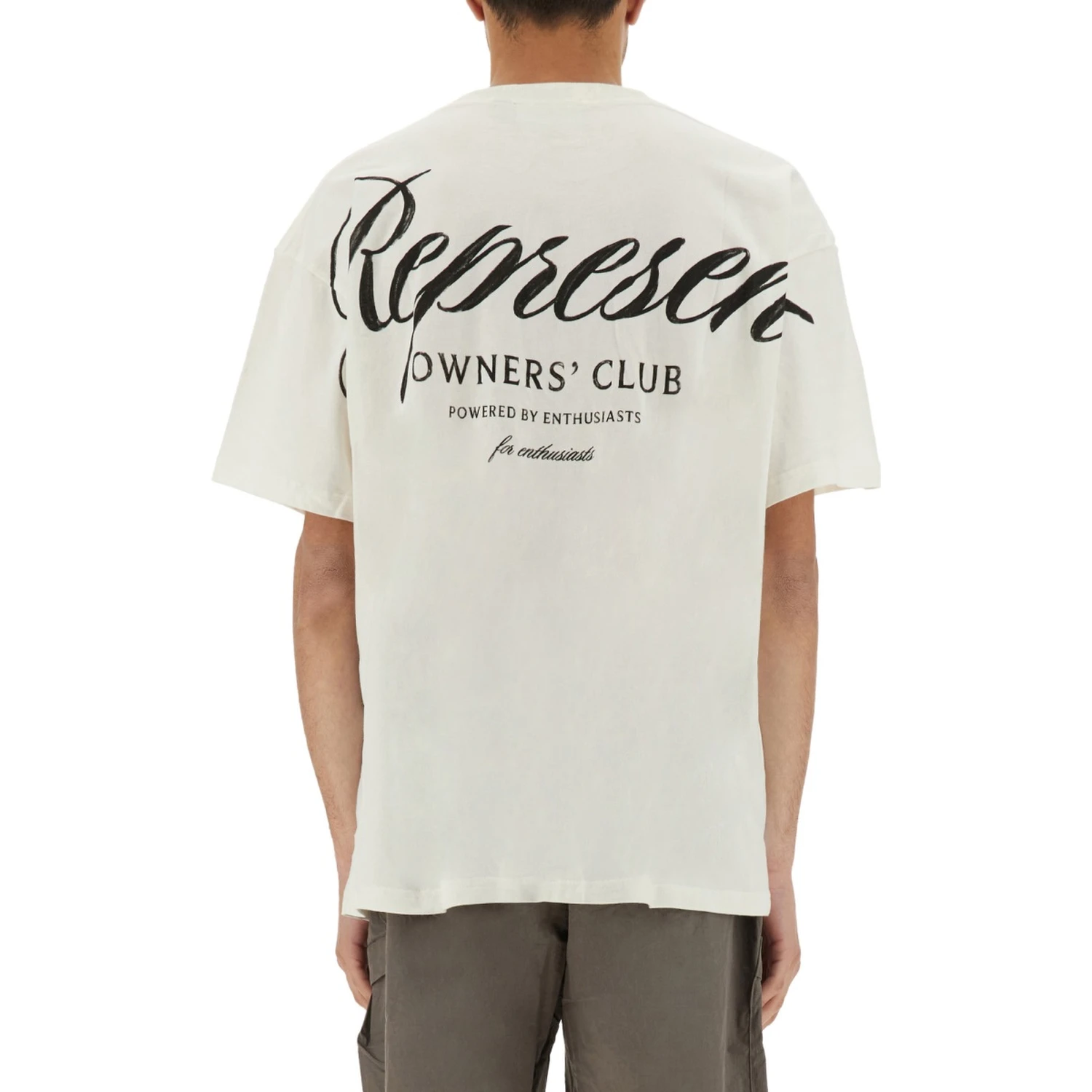 "REPRESENT OWNERS CLUB SCRIPT" T-SHIRT