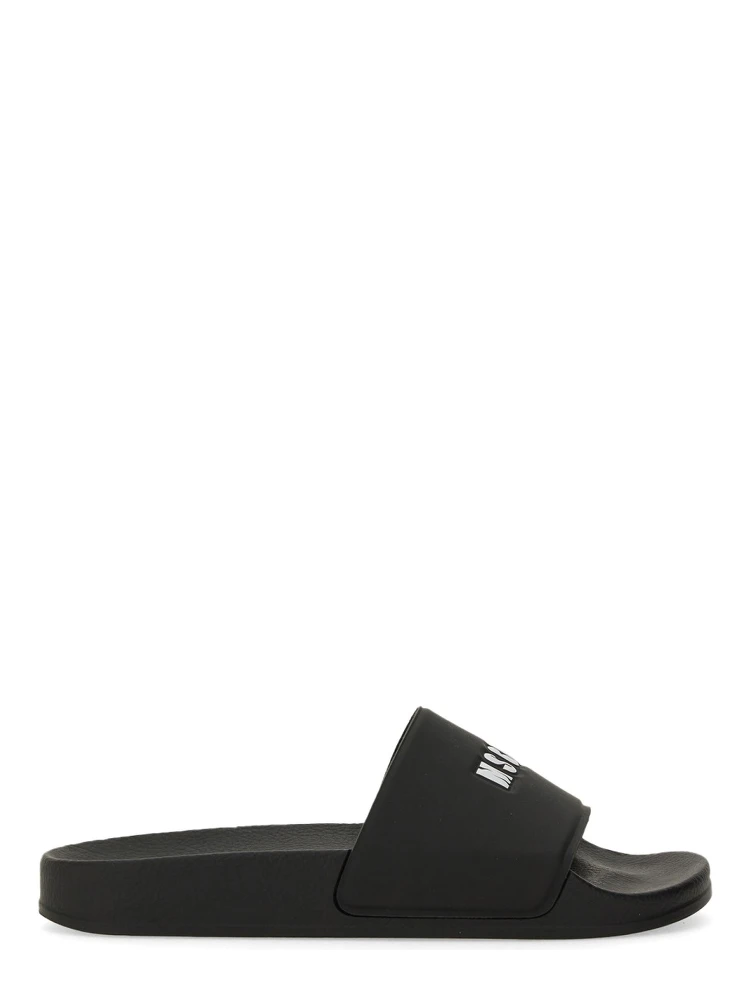 SLIDE SANDAL WITH LOGO