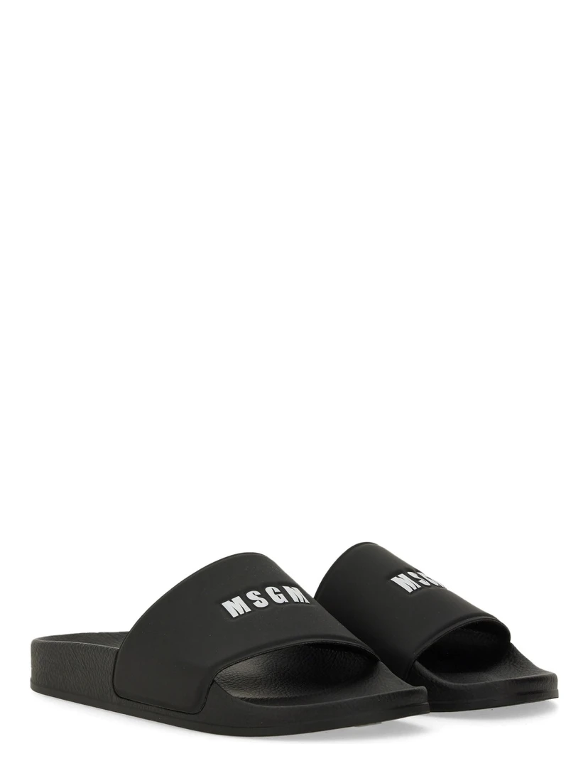 SLIDE SANDAL WITH LOGO
