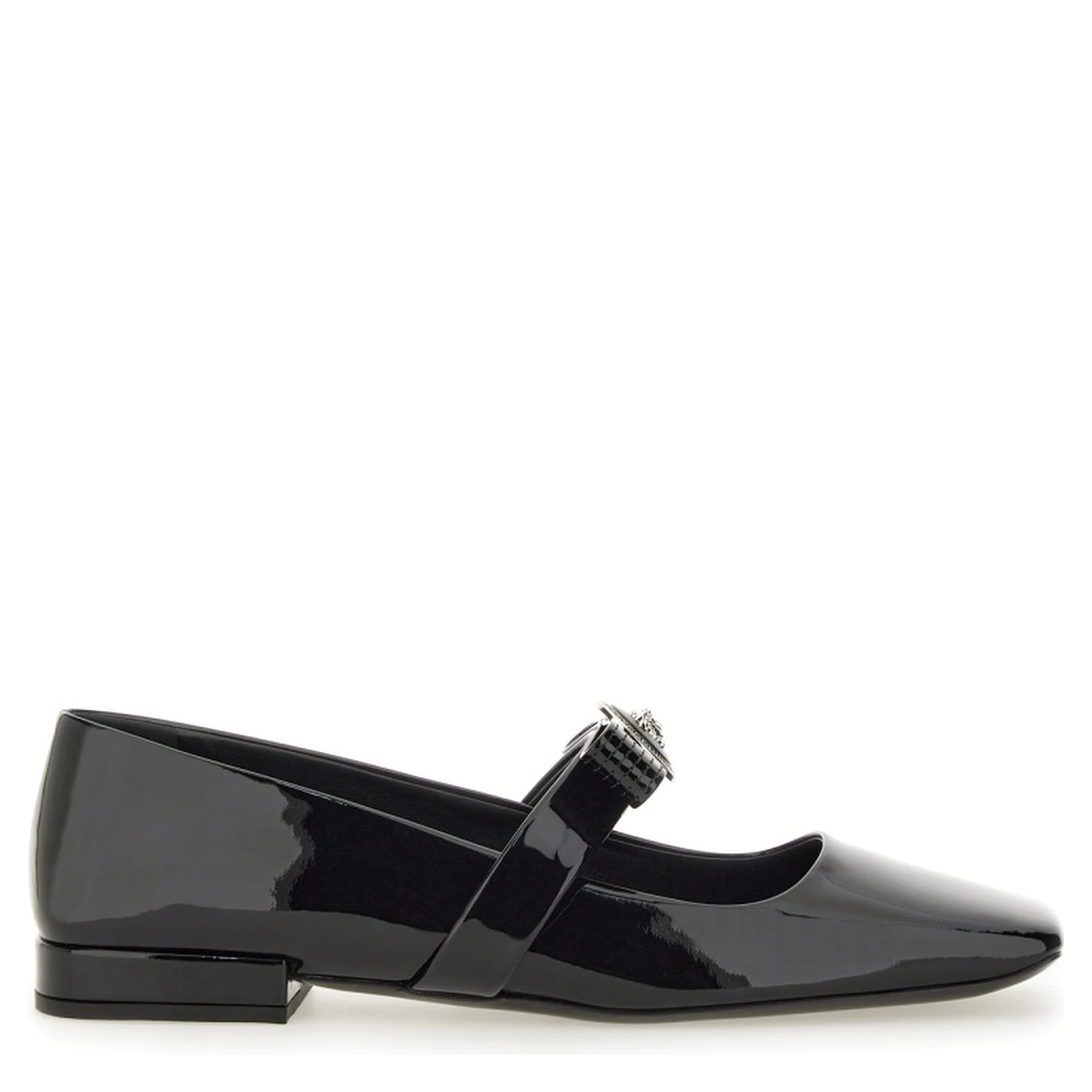 PATENT LEATHER BALLERINA "GIANNI RIBBON"