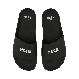 SLIDE SANDAL WITH LOGO