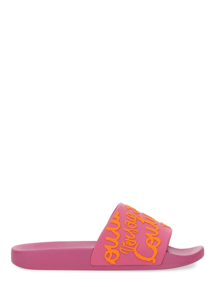 SLIDE SANDAL WITH LOGO