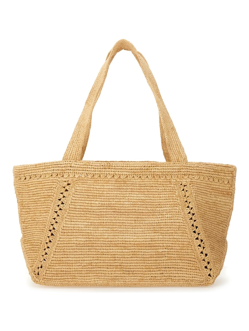 LARGE TRAPEZE TOTE BAG