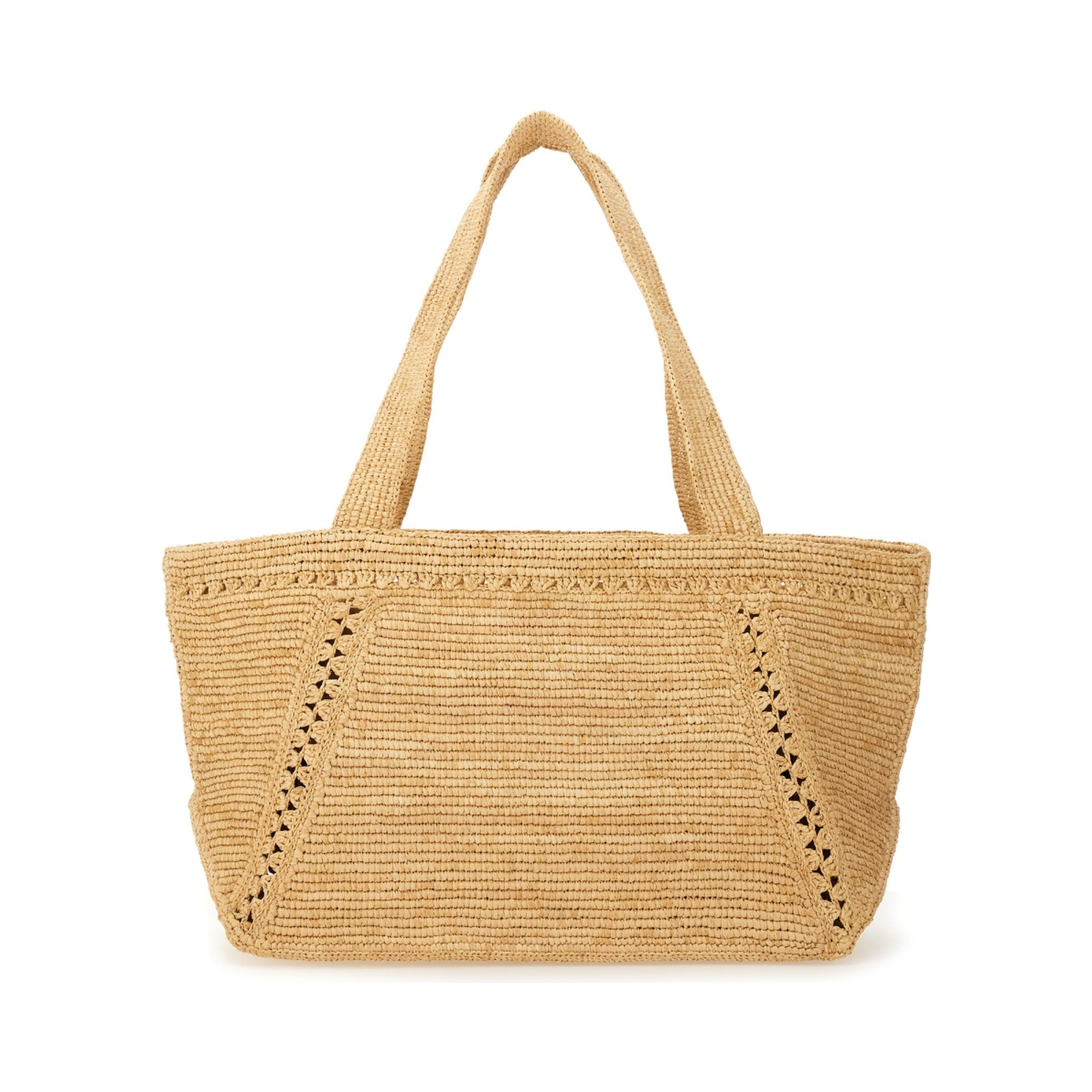 LARGE TRAPEZE TOTE BAG