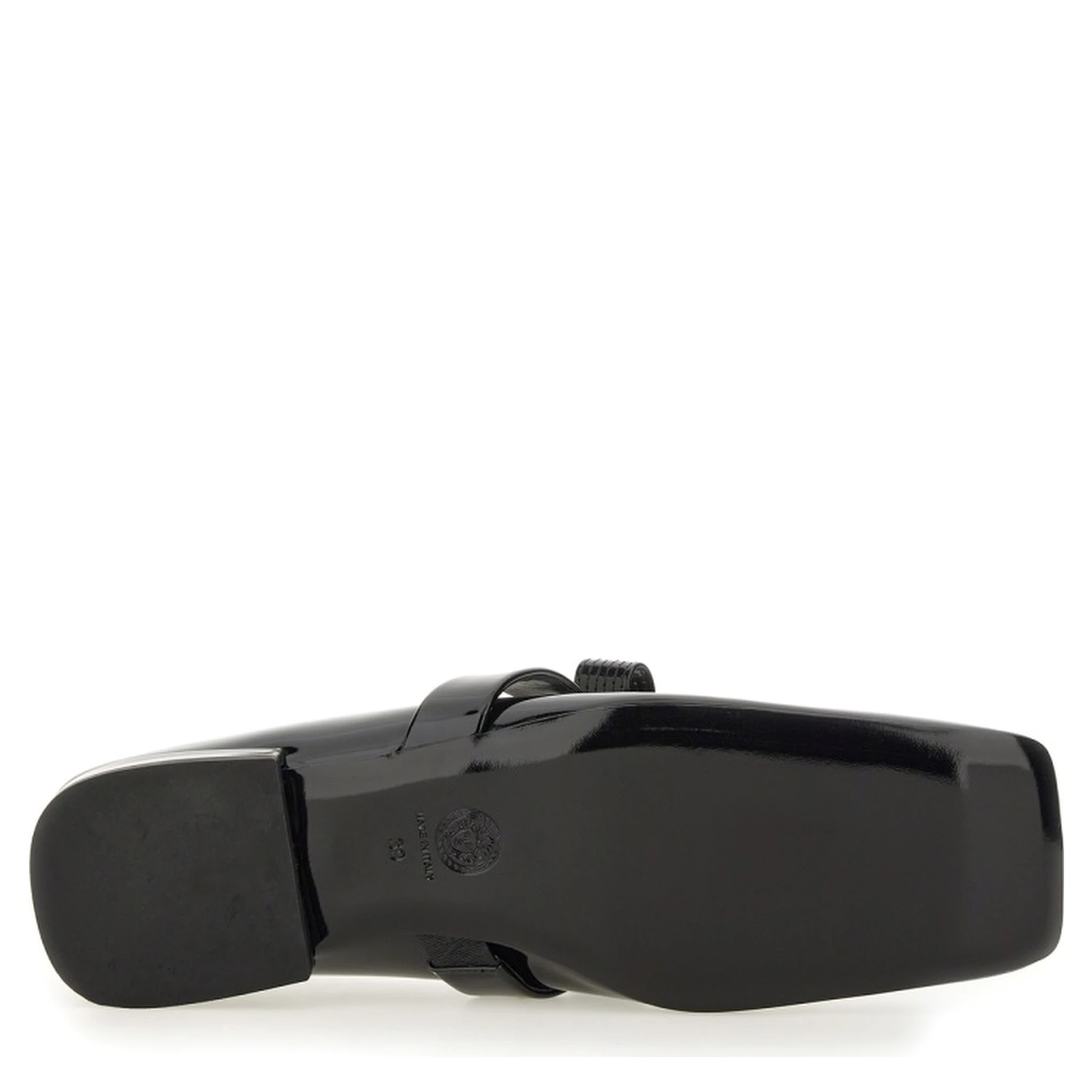 PATENT LEATHER BALLERINA "GIANNI RIBBON"