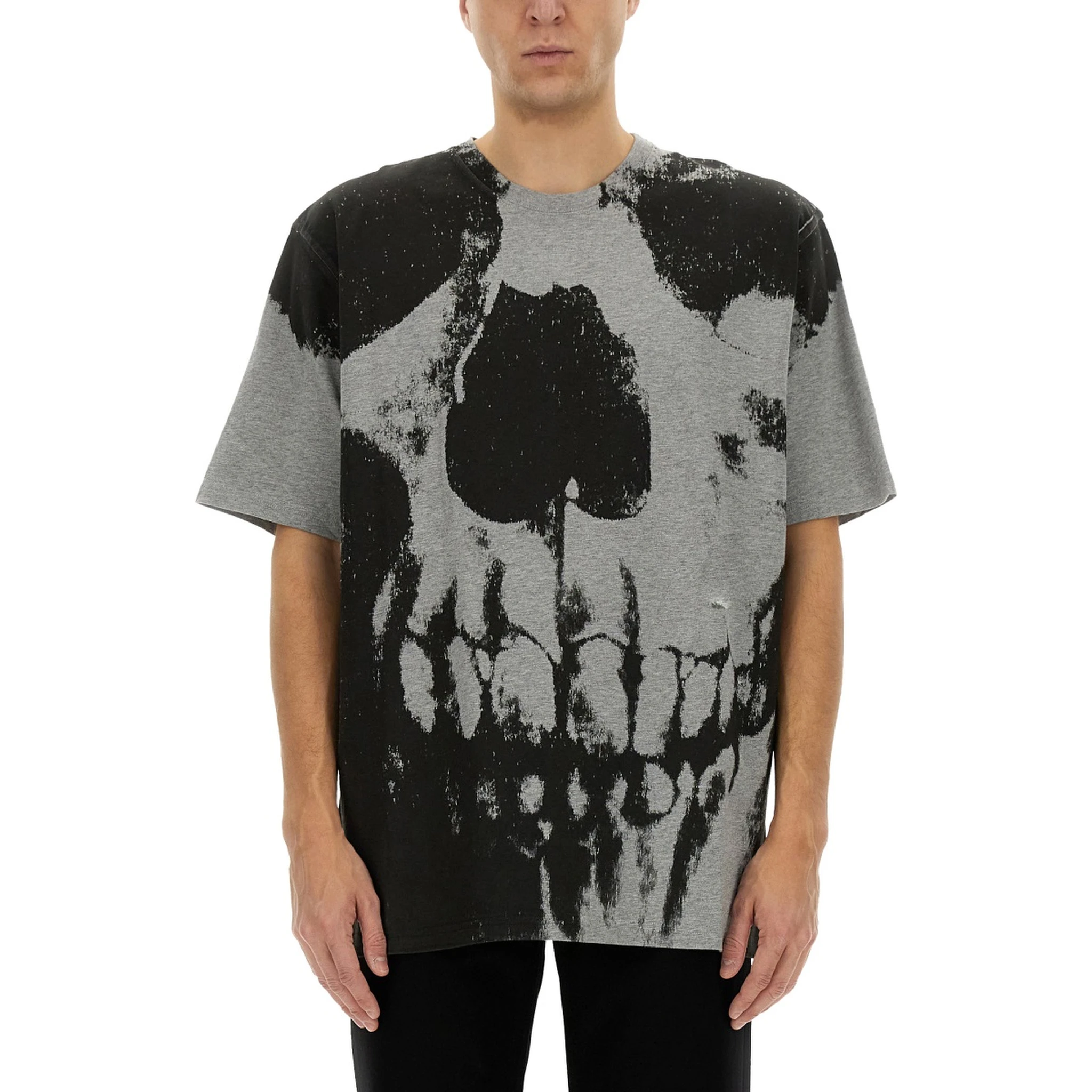 SKULL PRINT T-SHIRT