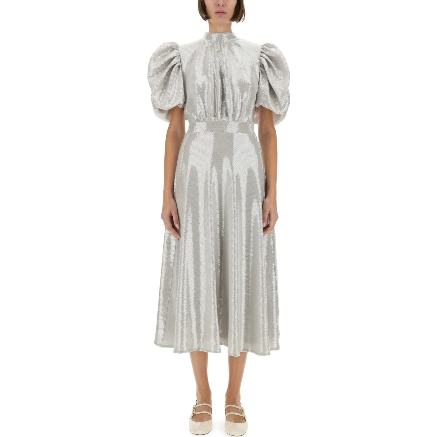 MIDI DRESS WITH SEQUINS