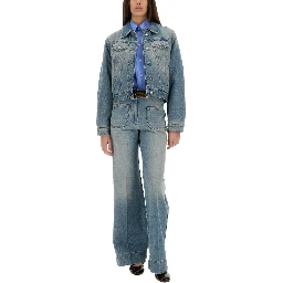 PADDED DENIM JACKET
