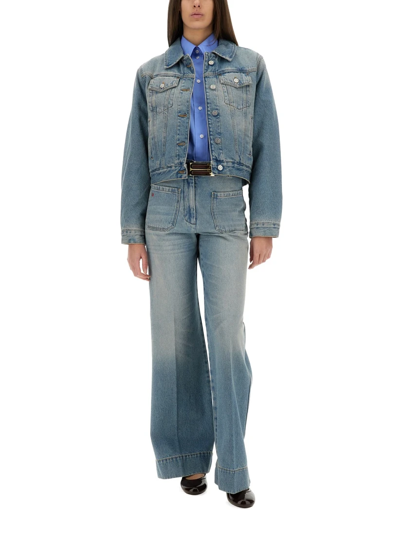 PADDED DENIM JACKET