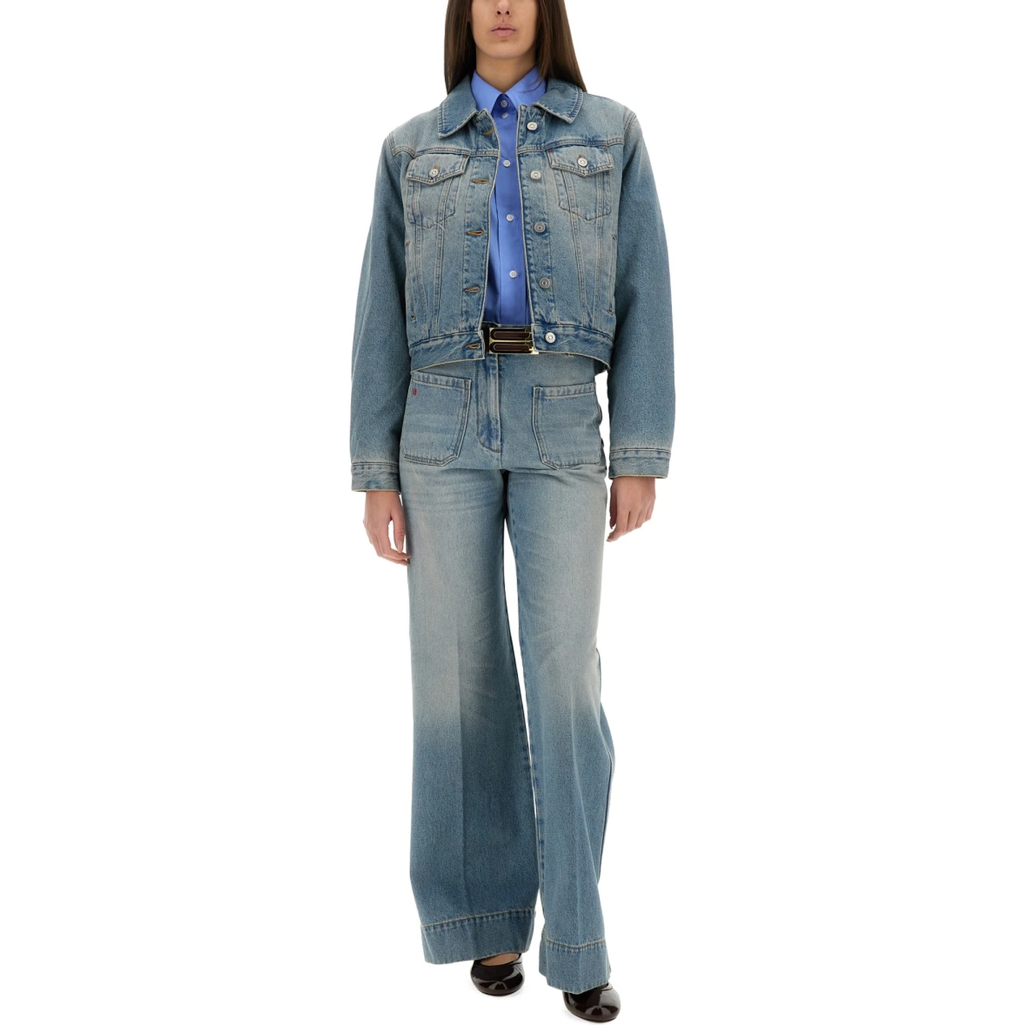 PADDED DENIM JACKET