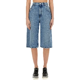 DENIM BERMUDA SHORTS
