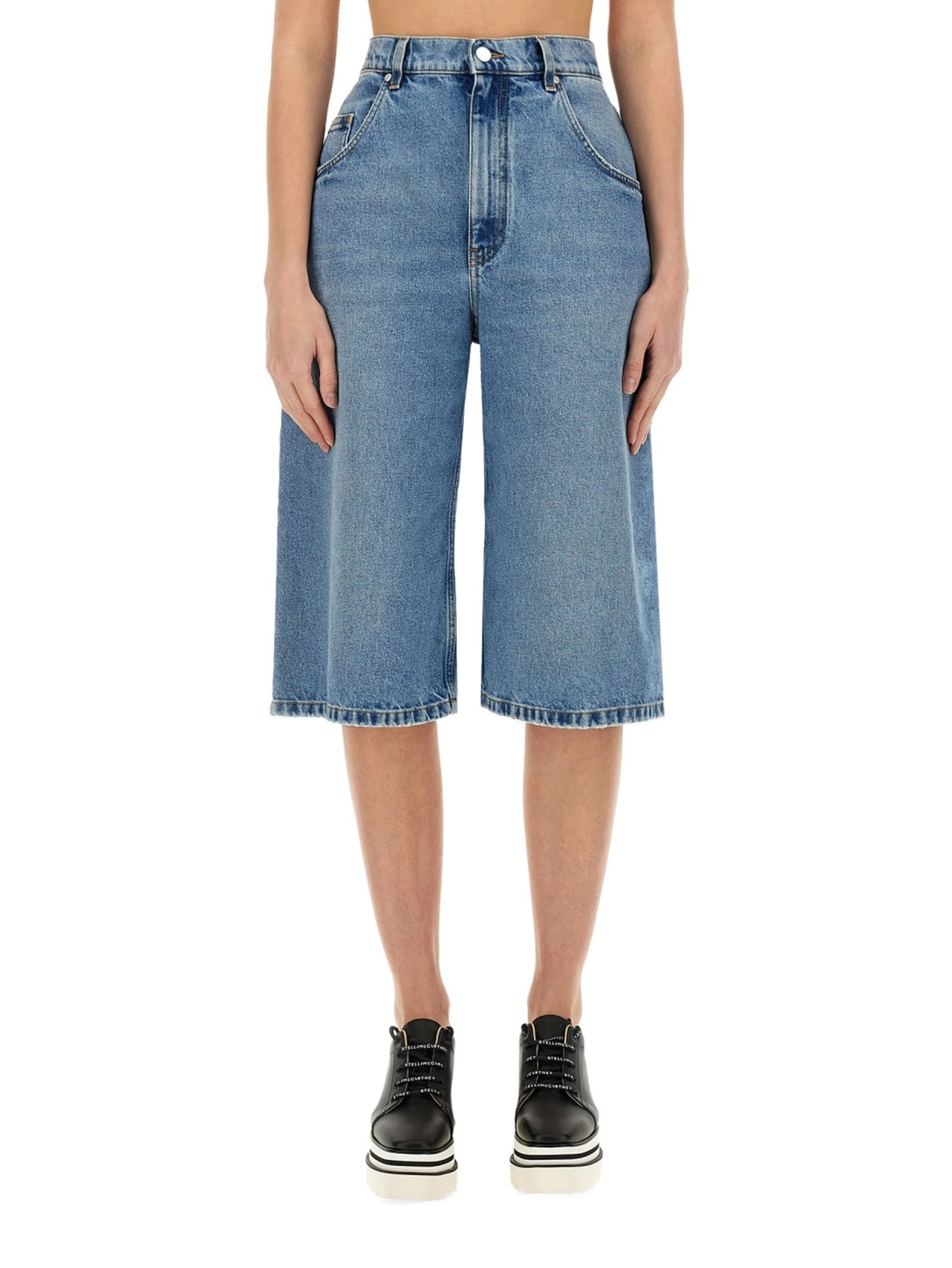 DENIM BERMUDA SHORTS