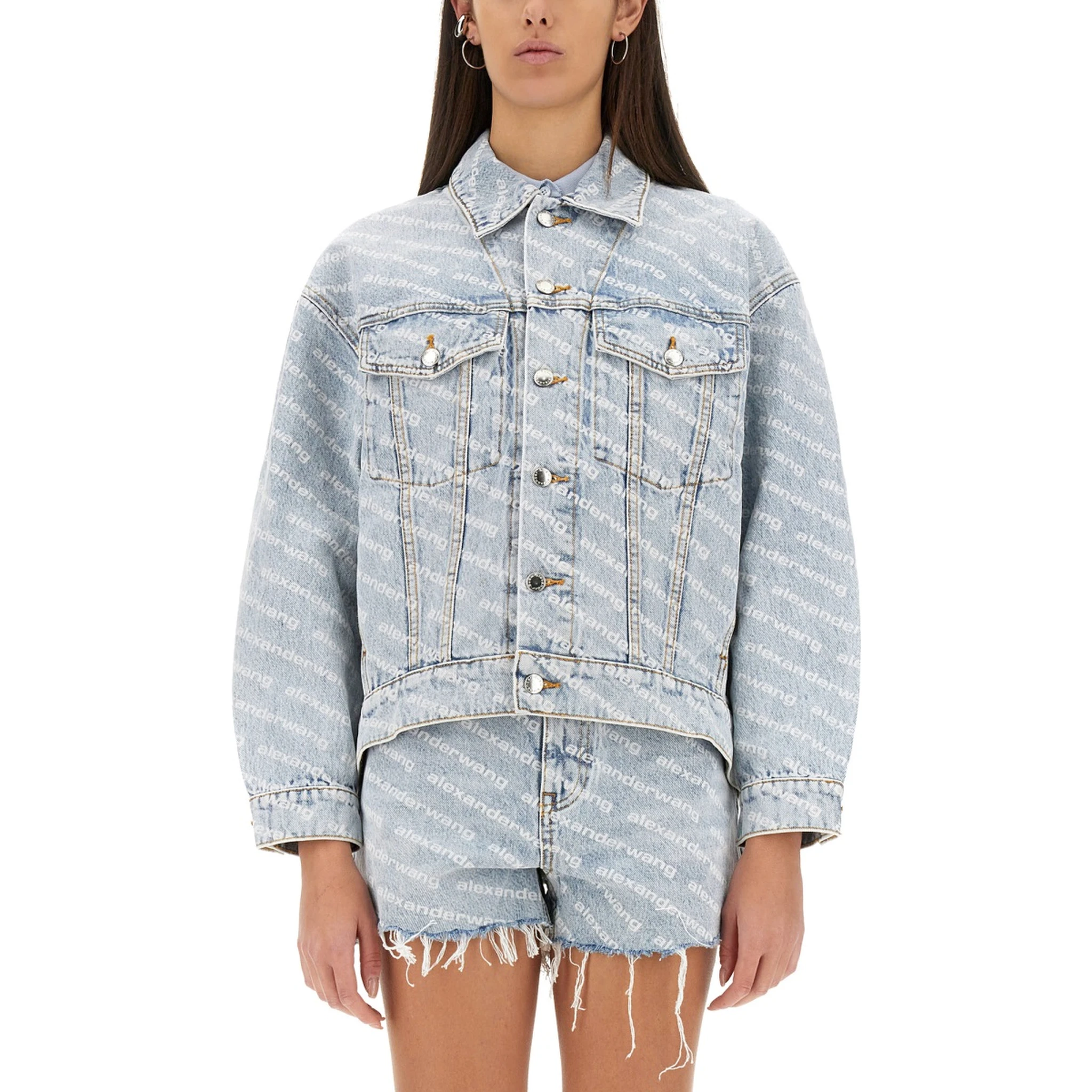 ALL OVER LOGO JACKET