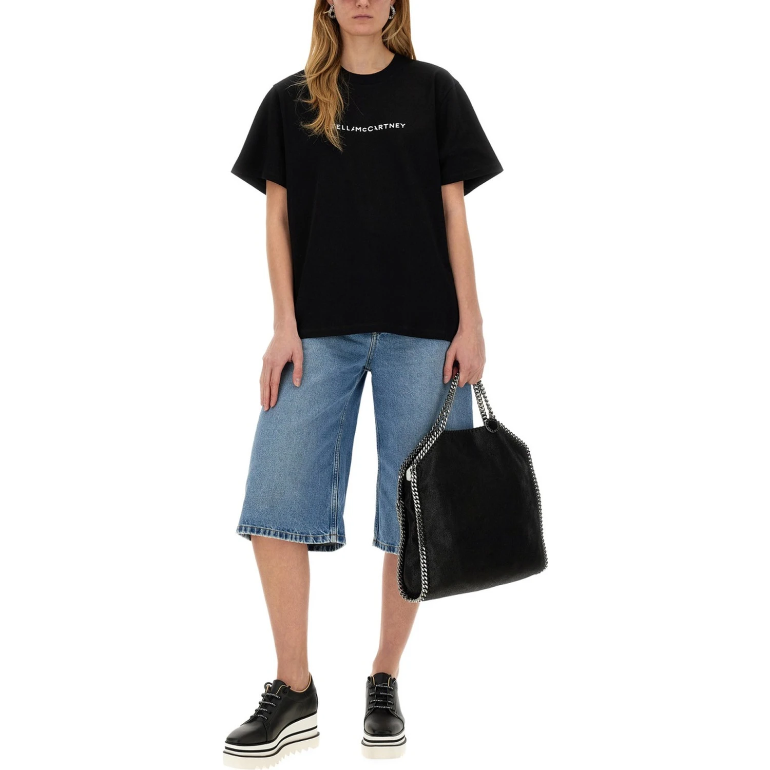 DENIM BERMUDA SHORTS