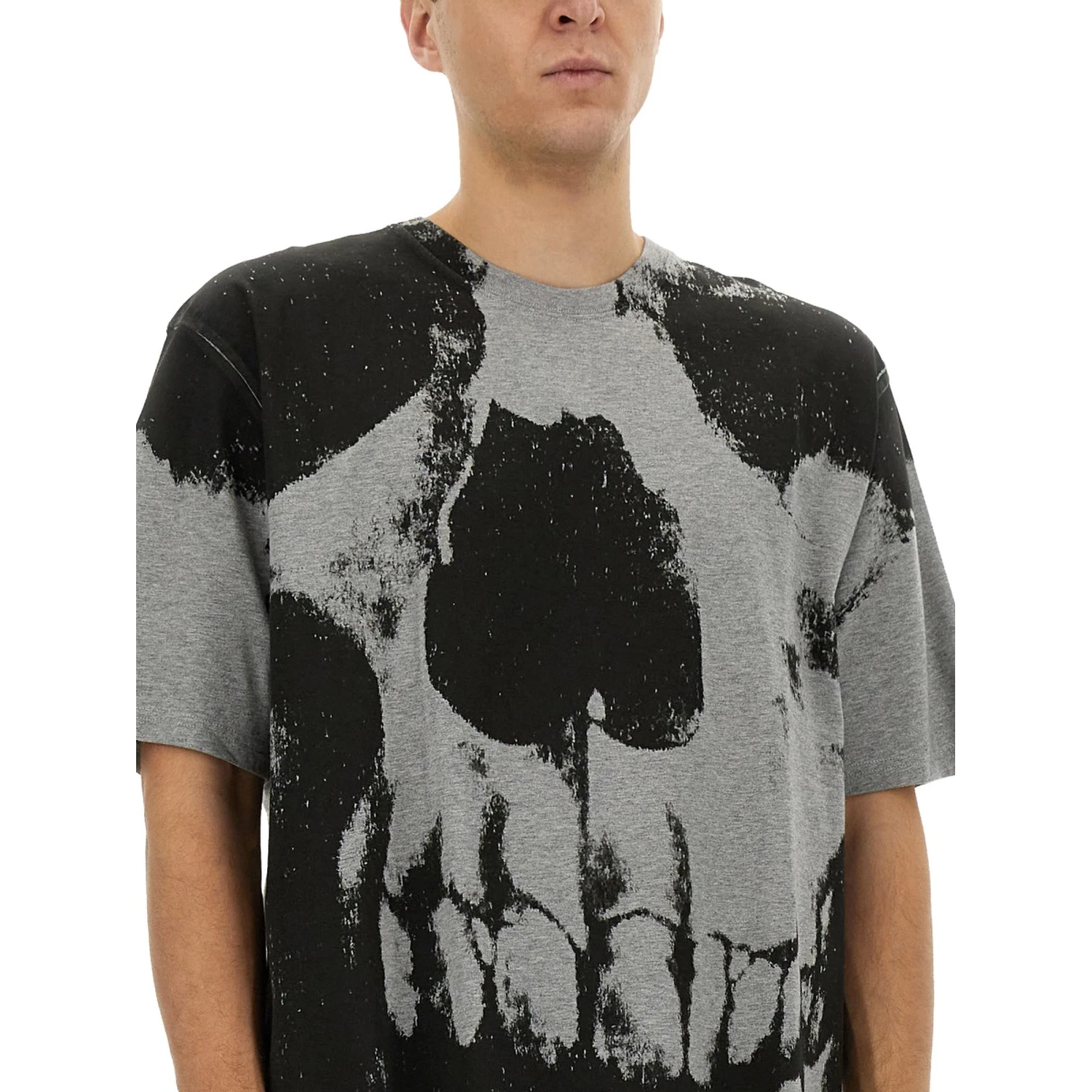 SKULL PRINT T-SHIRT